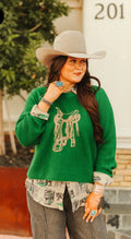Saddle Sweater