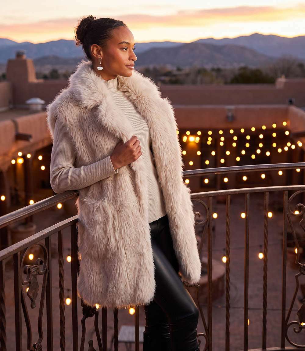 Faux Fur Vest