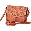 Crossbody Genuine Leather women bag western Bag