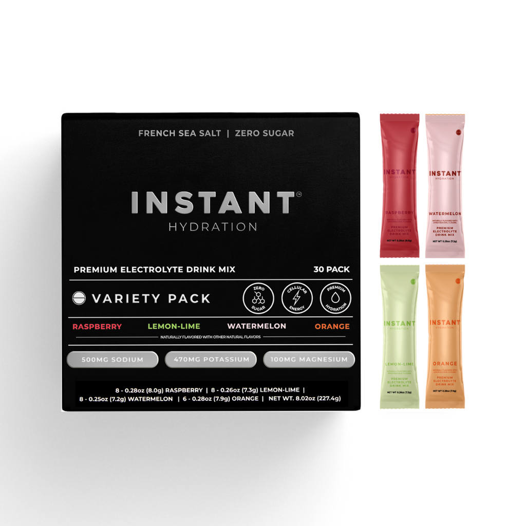 Instant Hydration - Premium Electrolyte Drink Mix: Variety Pack 30ct