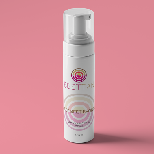 Beettan LLC - Self Tanning mousse- Deep Beet Bronze (Ultra DARK)