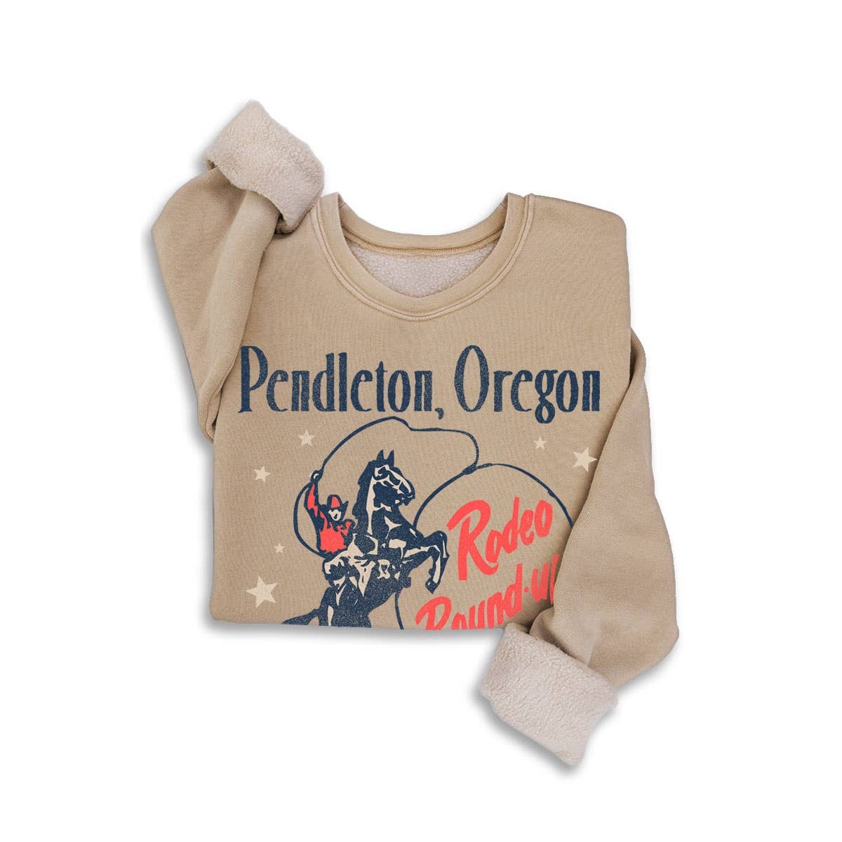 PENDLETON OREGON MINERAL SWEATSHIRTS: MINERAL BEIGE
