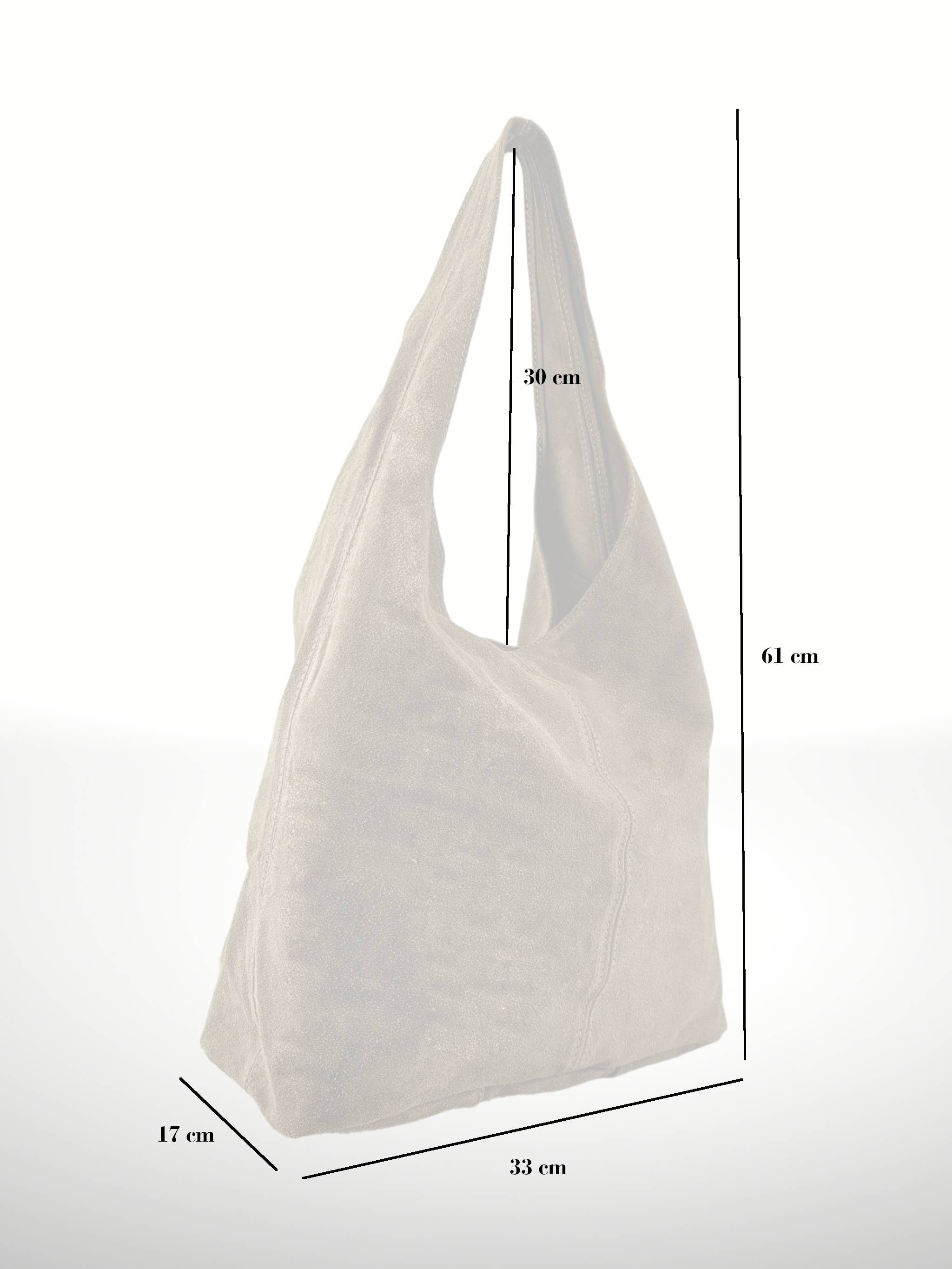 Suede Leather Bag Silvia