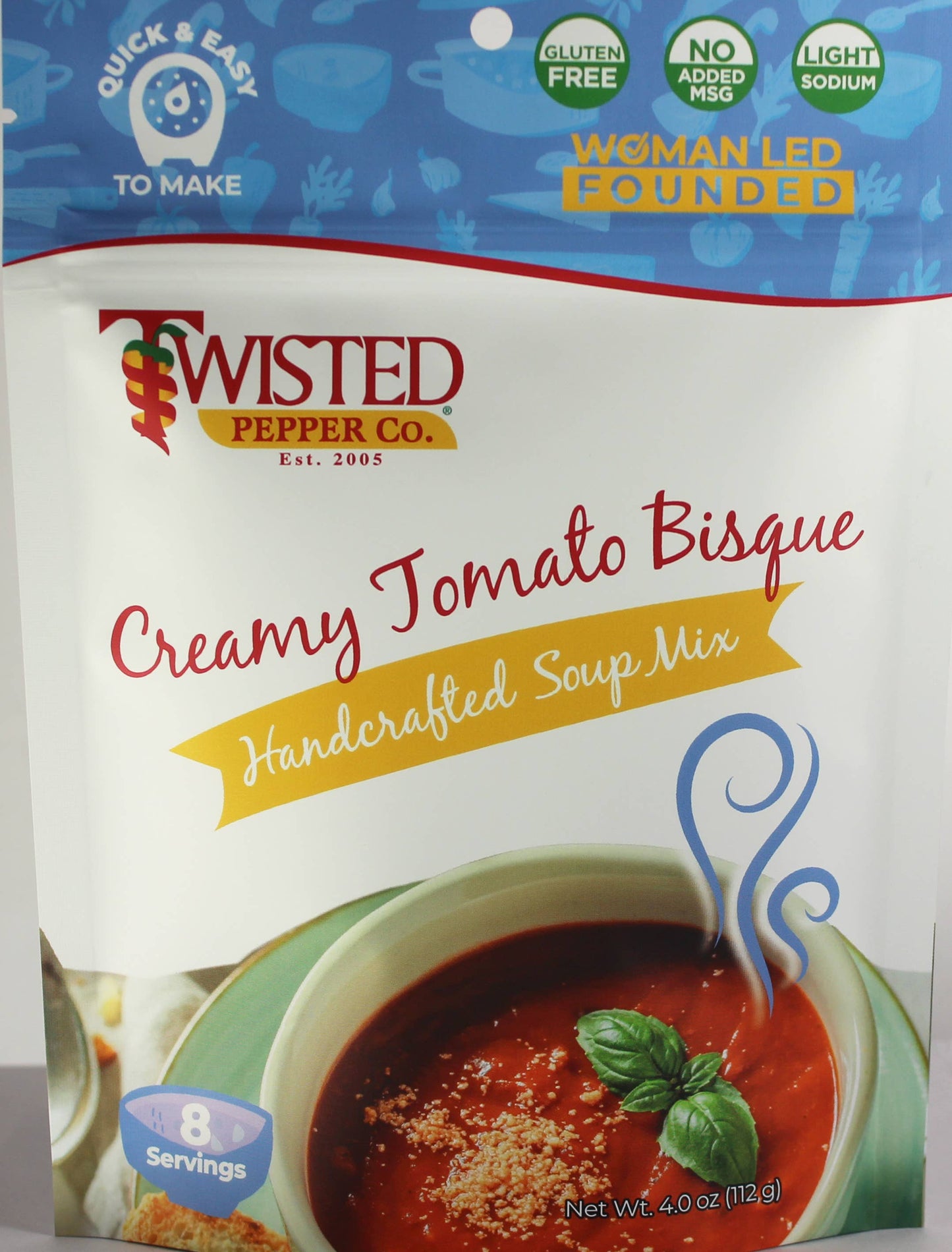Twisted Pepper Co - Creamy Tomato & Basil Bisque