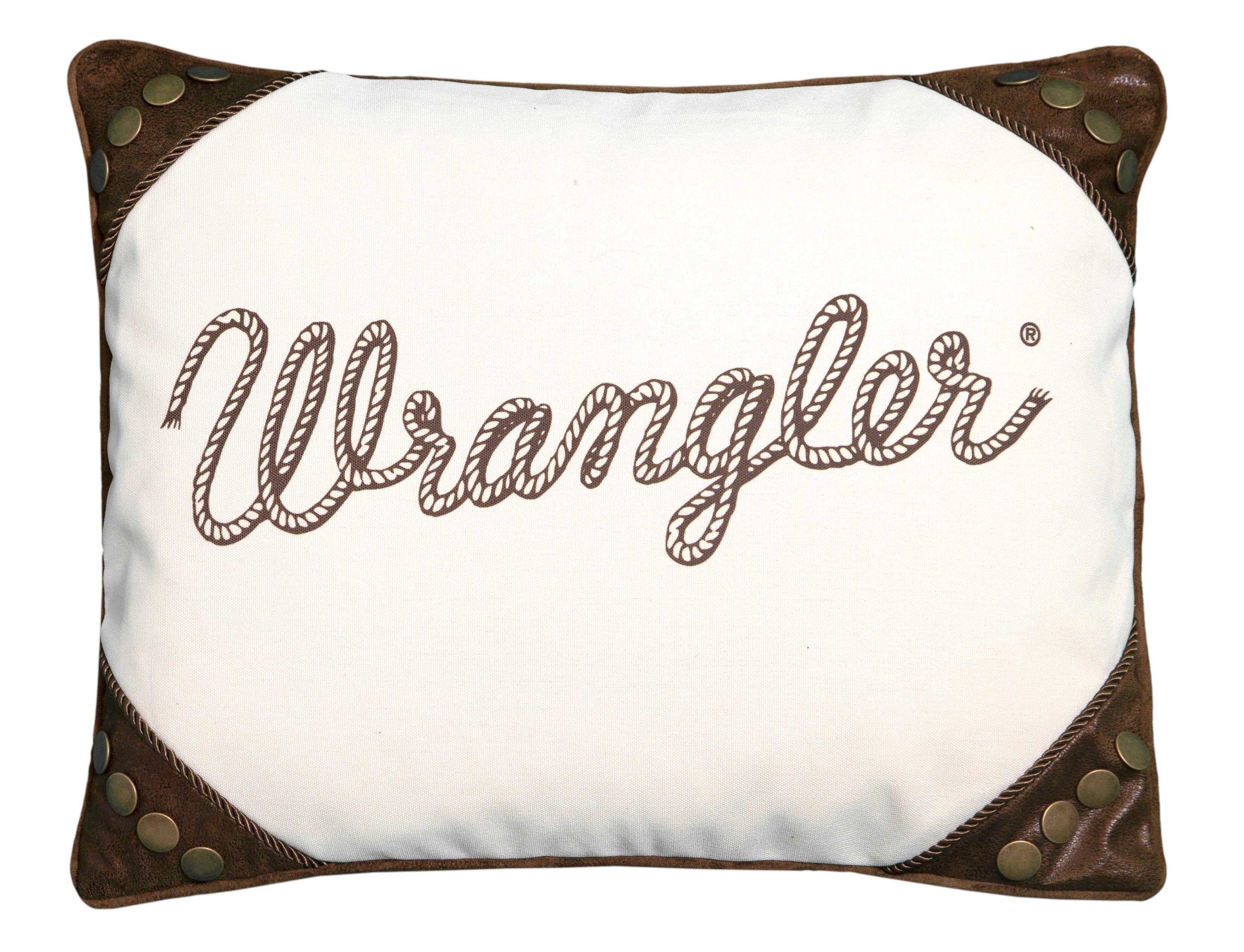 Wrangler Brand Pillow
