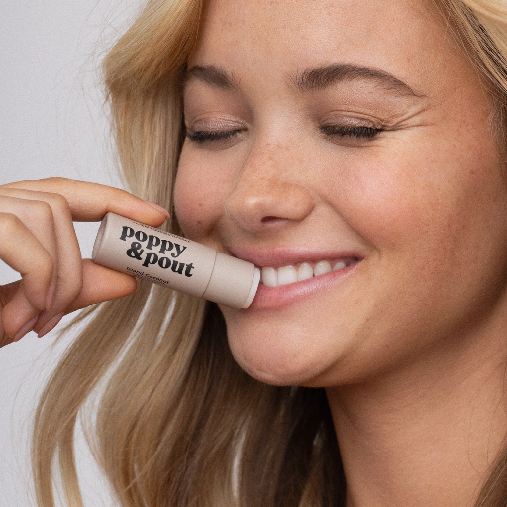 Poppy & Pout - Lip Balm, Island Coconut