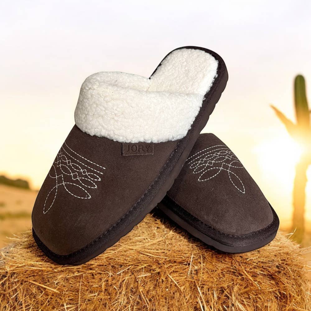 Jory - Boot stitch Slipper