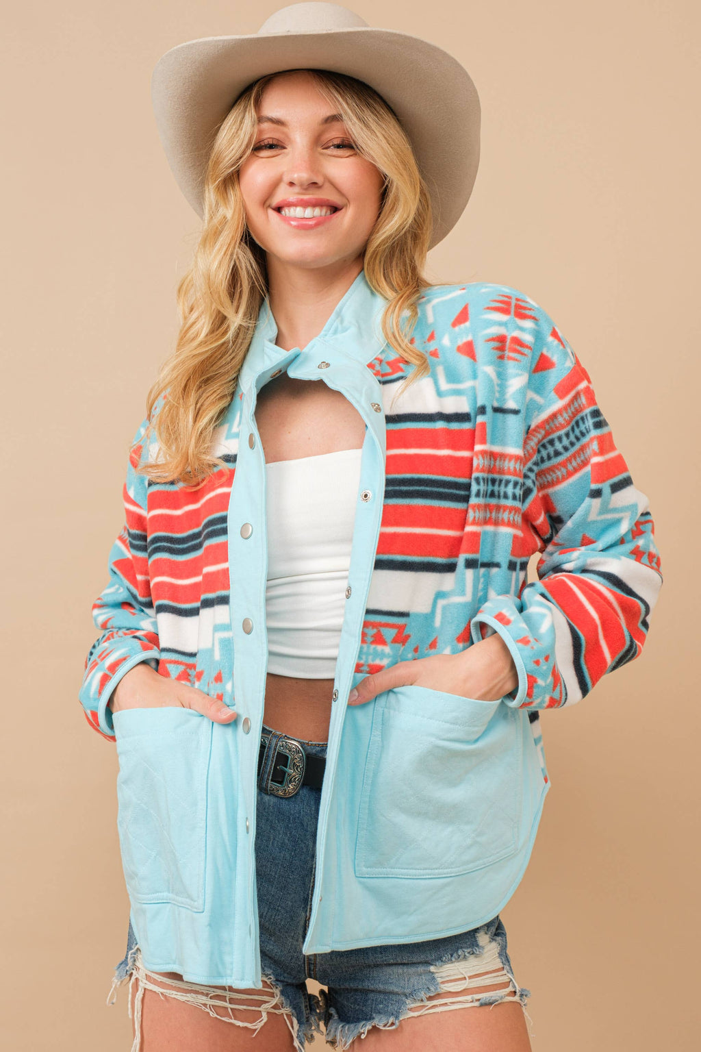 Aztec Exclusive Quilted Fleece Jacket