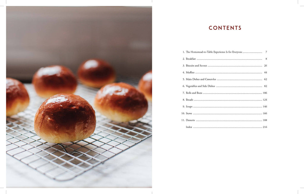 Harvest House Publishers Gift & Specialty Books - The Homestead-to-Table Cookbook: Paperback / English