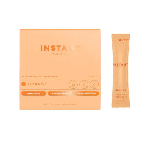 Instant Hydration - Premium Electrolyte Drink Mix: Orange