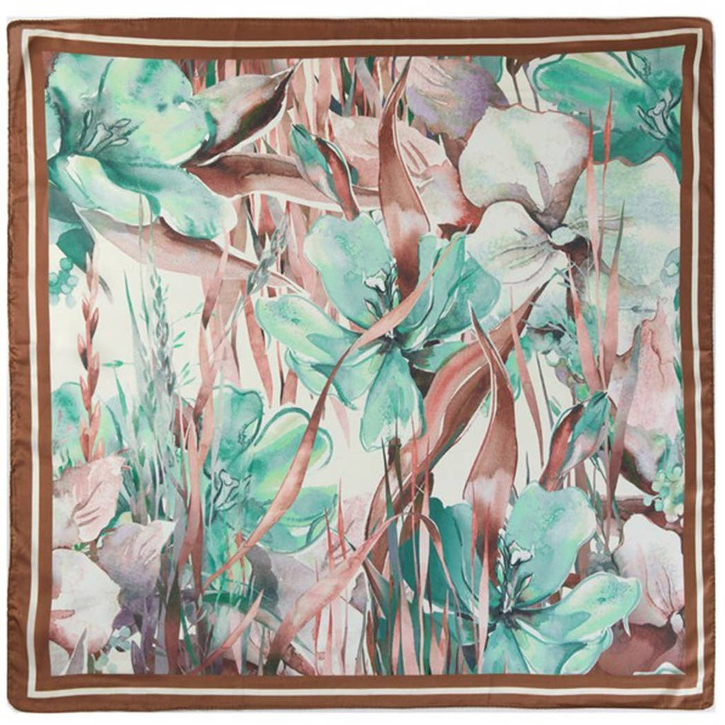 3AM BY H&D ACCESSORIES - Watercolor Tulip Meadow Print Bandana