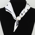 3AM BY H&D ACCESSORIES - Polka Dot Beaded Scarf Wrap Necklace