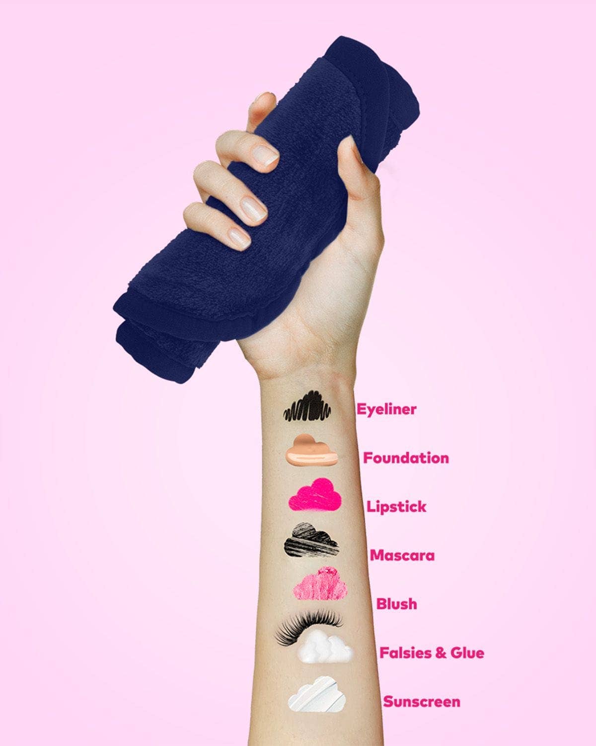 MakeUp Eraser - MakeUp Eraser Solid PRO: Love Red