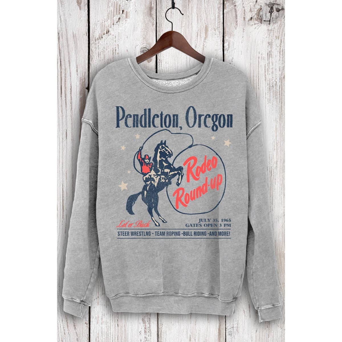 PENDLETON OREGON MINERAL SWEATSHIRTS: MINERAL BEIGE