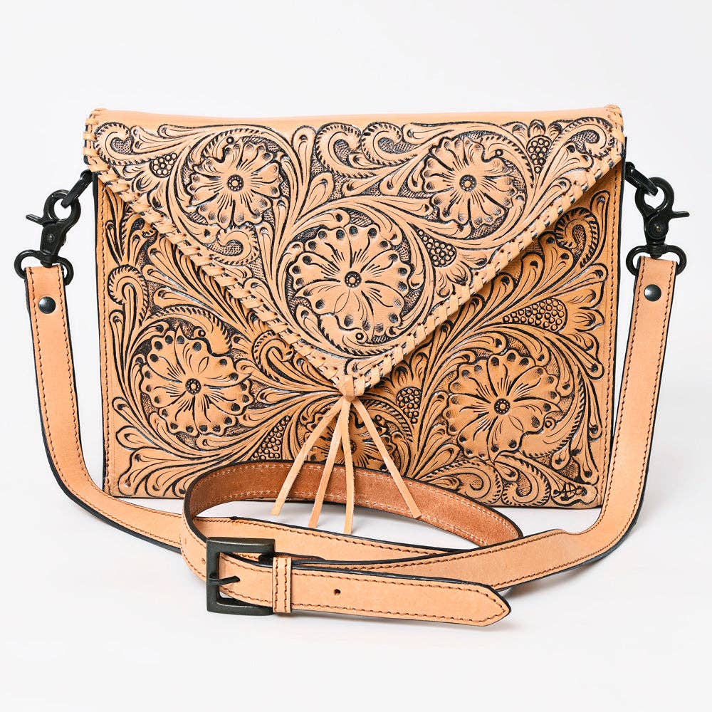 Envelope Genuine Western Leather Women Bag