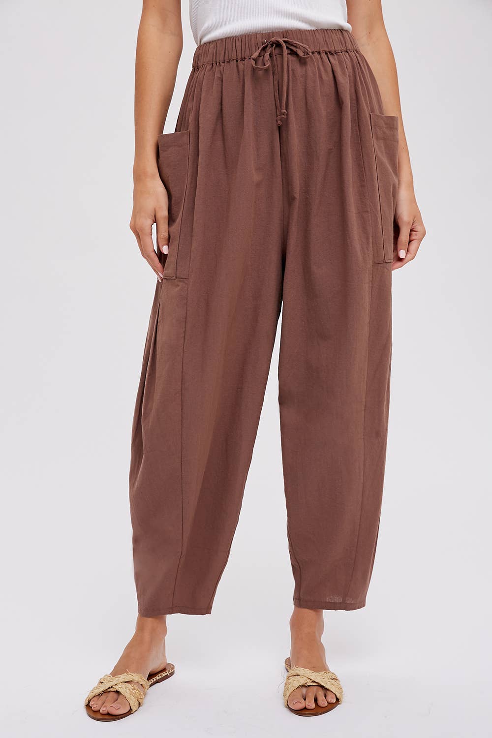 EFFORTLESS HAREM PANTS