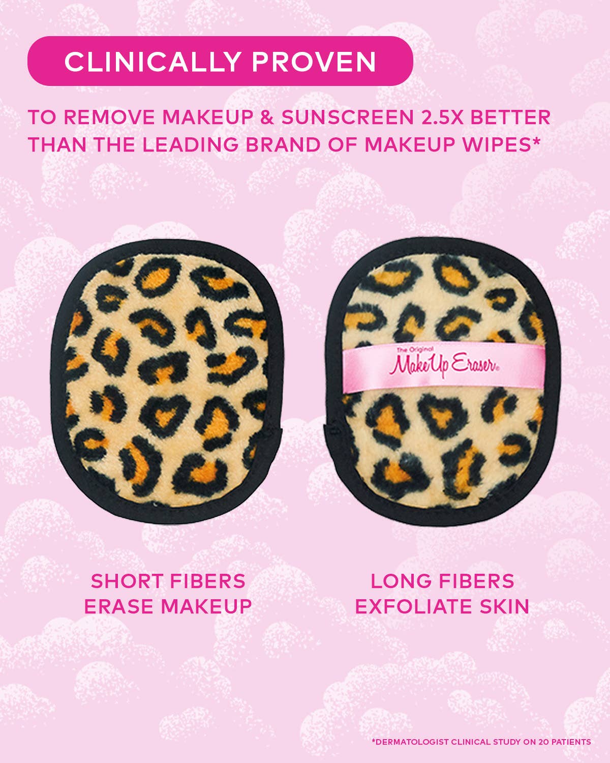 MakeUp Eraser - Leopard 7-Day MakeUp Eraser Set