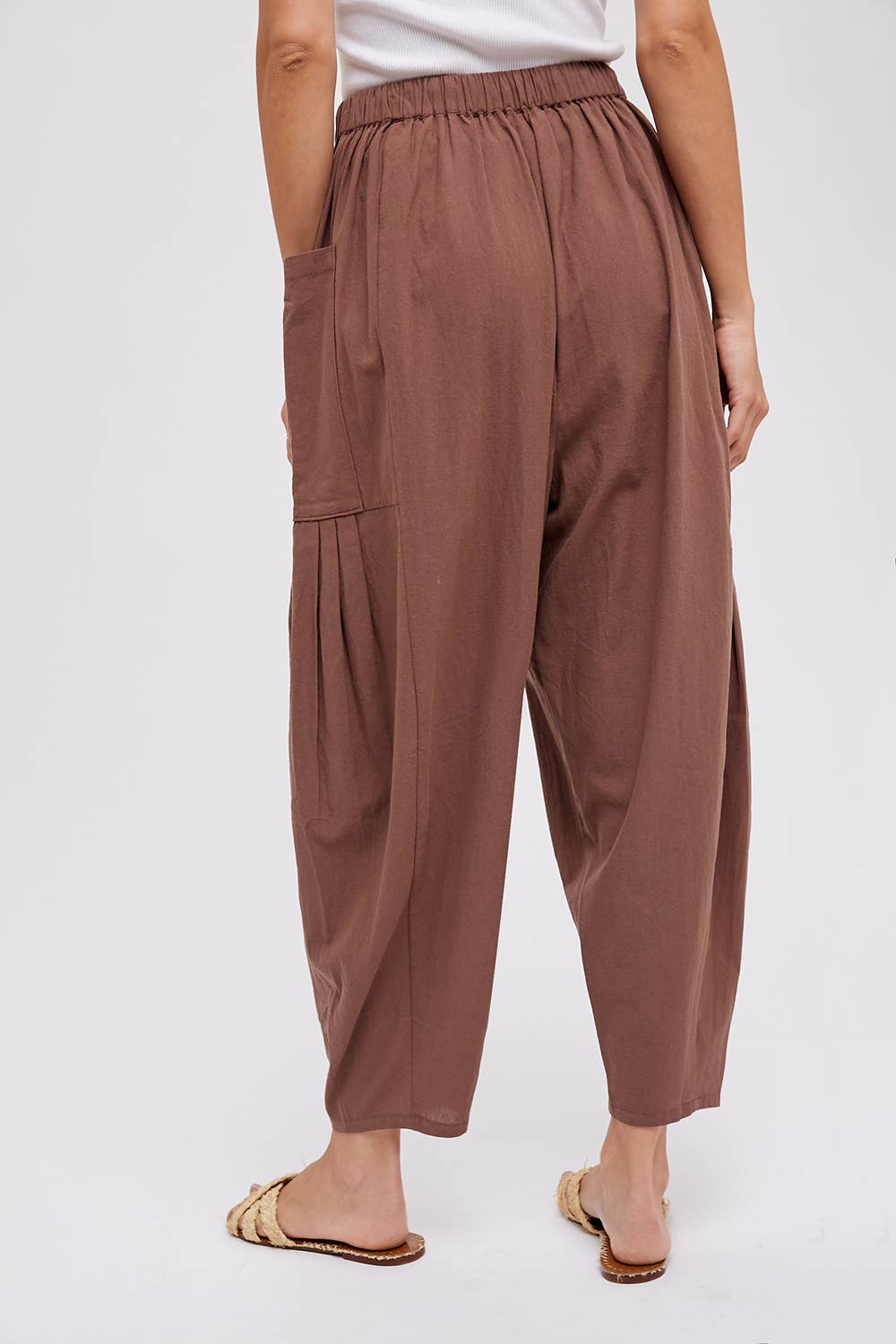 EFFORTLESS HAREM PANTS