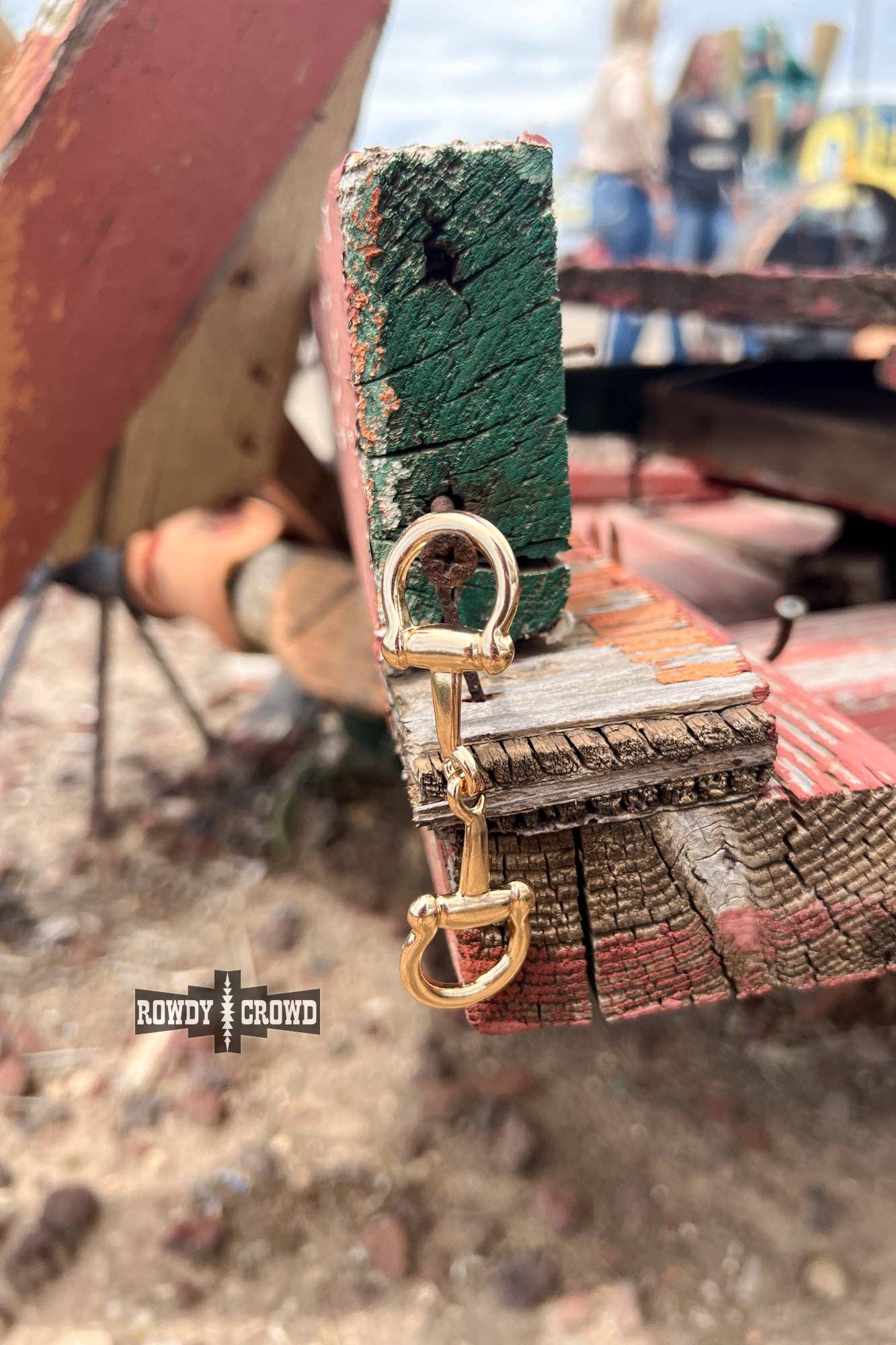 Rowdy Crowd Clothing - Snazzy Snaffle Scarf Slide